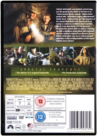 Indiana Jones and the Kingdom of the Crystal Skull (Indiana Jones i królestwo kryształowej czaszki) [2DVD]