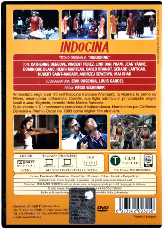 Indochine (Indochiny) [DVD]