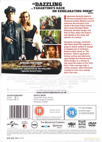 Inglorious Bastards (Bękarty wojny) [DVD]