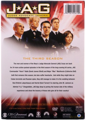 JAG - Season 3 (JAG - Wojskowe Biuro Śledcze - Sezon 3) [6DVD]