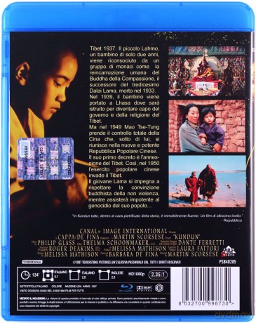 Kundun (Kundun - życie Dalaj Lamy) [Blu-Ray]