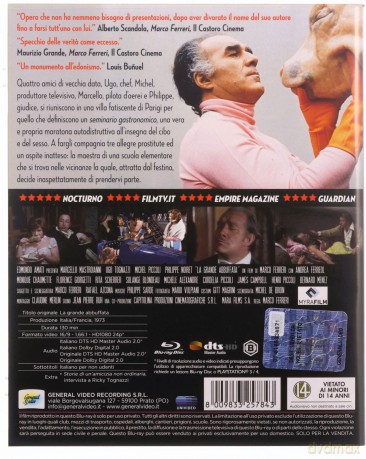 La Grande Bouffe (Wielkie żarcie) [Blu-Ray]