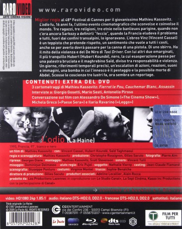 La Haine (Nienawiść) [Blu-Ray]