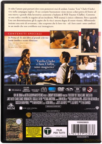 Me Before You (Zanim się pojawiłeś) [DVD]