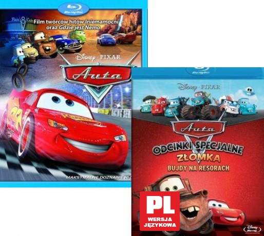 Auta / Bujdy na resorach odcinki specjalne Złomka (Disney) Pakiet [2Blu-Ray]