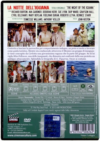 The Night of the Iguana (Noc iguany) [DVD]