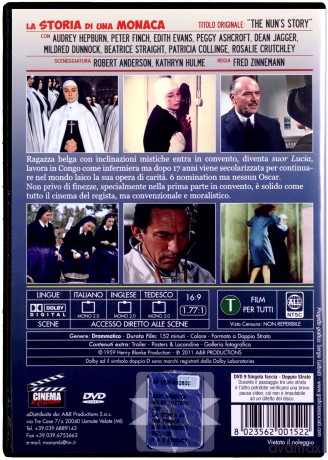 The Nun's Story (Historia zakonnicy) [DVD]