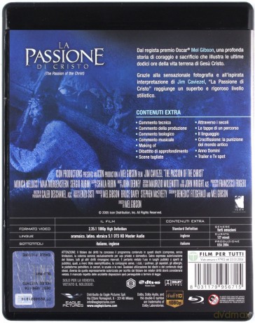 The Passion of the Christ (Pasja) [Blu-Ray]+[DVD]