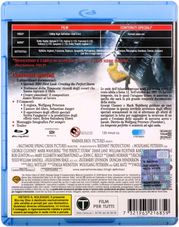 The Perfect Storm (Gniew oceanu) [Blu-Ray]