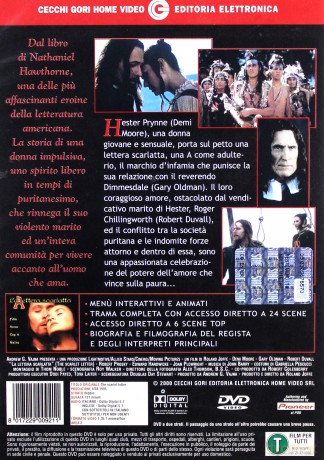 The Scarlet Letter (Szkarłatna litera) [DVD]
