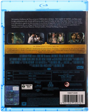 The Shape of Water (Kształt wody) [Blu-Ray]