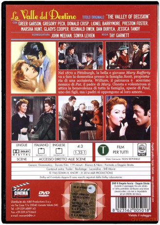 The Valley of Decision (Dolina decyzji) [DVD]