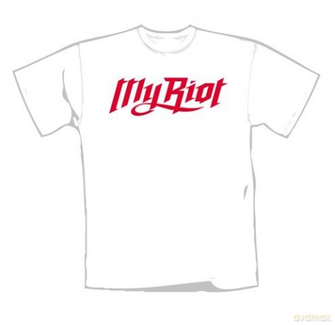 My Riot: My Riot Logo, White (S) [T-SHIRT]