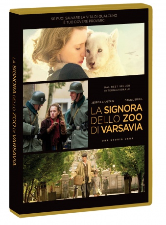 The Zookeeper's Wife (Azyl) [DVD]