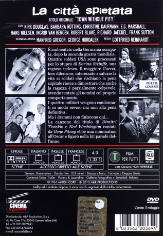 Town Without Pity (Miasto bez litości) [DVD]
