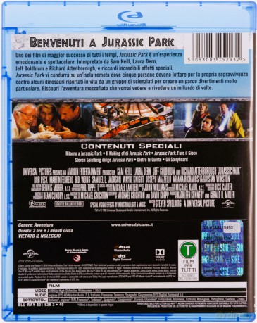 Jurassic Park (Park jurajski) [Blu-Ray]
