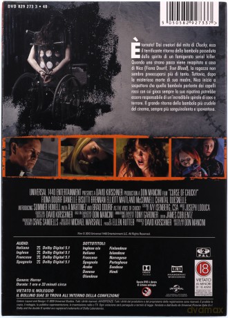 Curse of Chucky (Klątwa laleczki Chucky) [DVD]