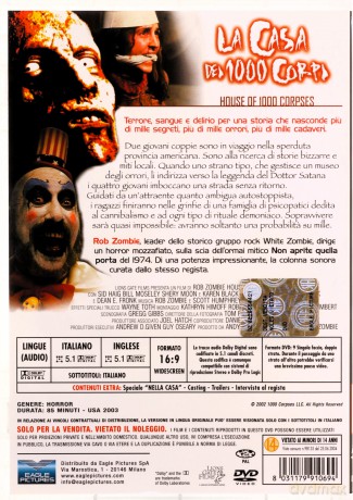 House of 1000 Corpses (Dom 1000 trupów) [DVD]