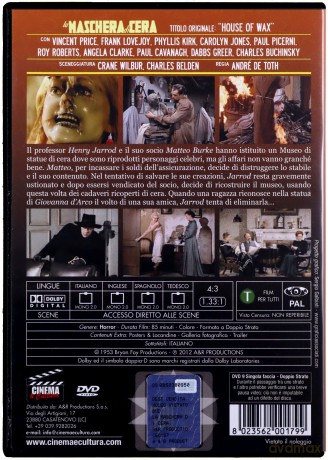 House of Wax (Gabinet figur woskowych) [DVD]