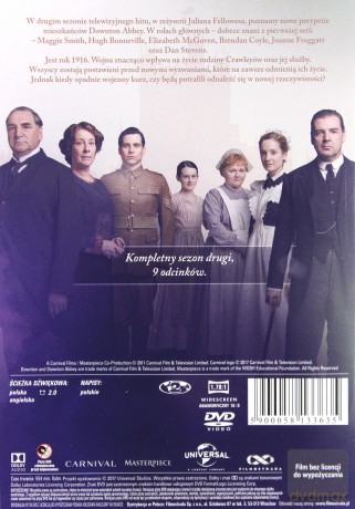 Downton Abbey sezon 2 [4DVD]