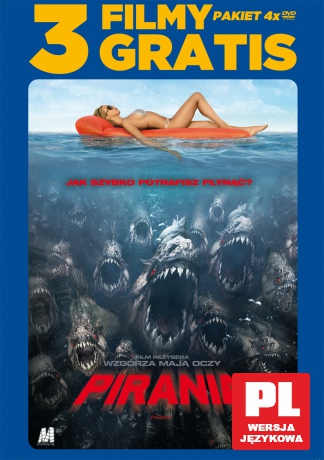 Pirania + 3 FILMY GRATIS [BOX] [4DVD]