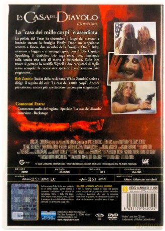 The Devil's Rejects (Bękarty diabła) [DVD]