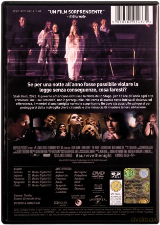 The Purge (Noc oczyszczenia) [DVD]
