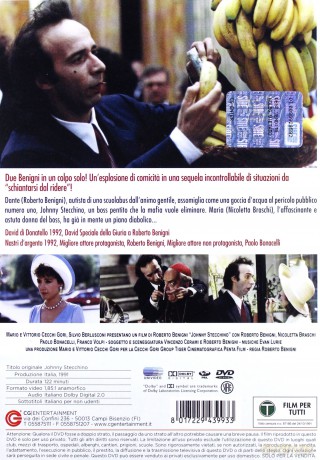 Johnny Stecchino (Johnny Wykałaczka) [DVD]