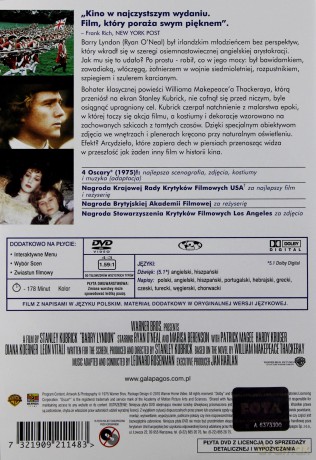 Barry Lyndon [DVD]
