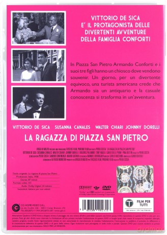 The Girl of San Pietro Square [DVD]