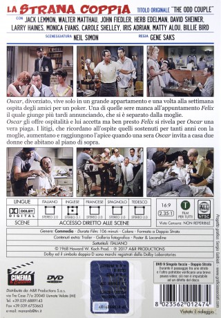The Odd Couple (Dziwna para) [DVD]