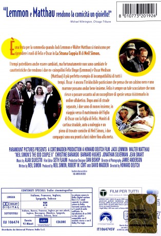 The Odd Couple II (Dziwna para 2) [DVD]