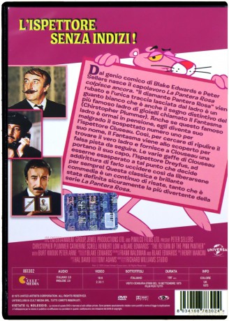 The Return of the Pink Panther (Powrót Różowej Pantery) [DVD]