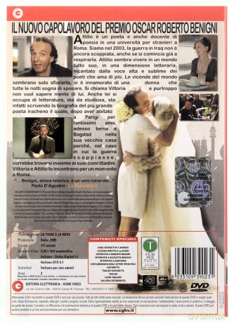The Tiger and the Snow (Tygrys i śnieg) [DVD]
