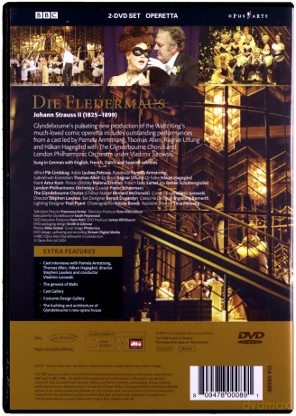 Johann Strauss II: Die Fledermaus [2DVD]