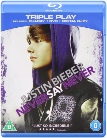 Justin Bieber - Never Say Never [Blu-Ray]+[DVD]