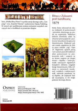 Wielkie Bitwy Historii 52: Bitwa z Zulusami pod Isandlwaną 1879 r. [książka]+[DVD]