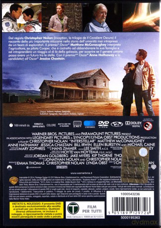 Interstellar [DVD]