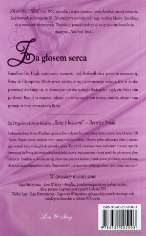 Romans historyczny 71: Za głosem serca - Johanna Lindsey [książka]