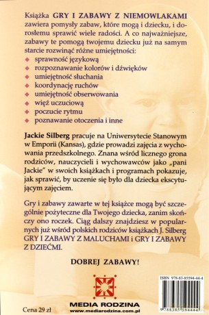 Gry i zabawy z niemowlakami - Jackie Silberg [KSIĄŻKA]