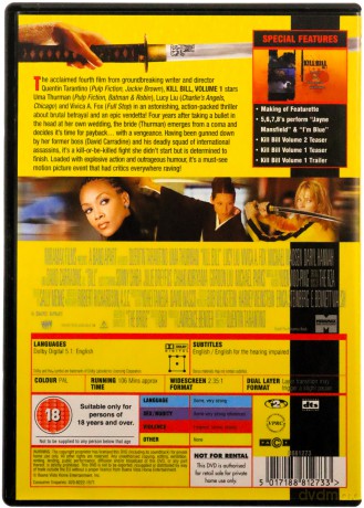 Kill Bill Vol. 1 [DVD]