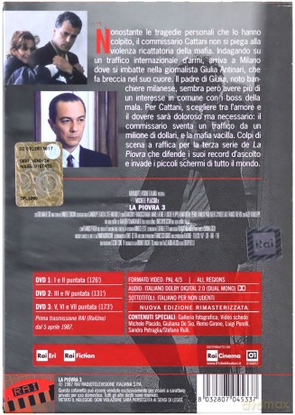 La Piovra - Season 3 (Ośmiornica - Sezon 3) [DVD]