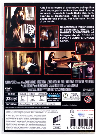Single White Female (Sublokatorka) [DVD]