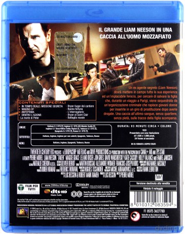 Taken (Uprowadzona) [Blu-Ray]