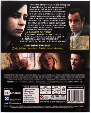 The Girl on the Train (Dziewczyna z pociągu) [Blu-Ray]