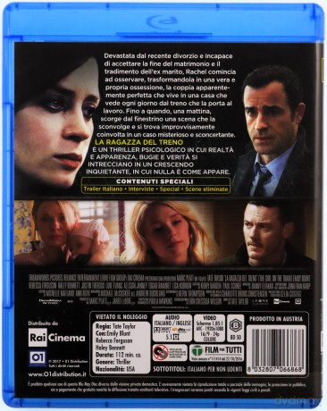 The Girl on the Train (Dziewczyna z pociągu) [Blu-Ray]