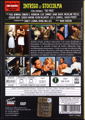 The Prize (Nagroda) [DVD]