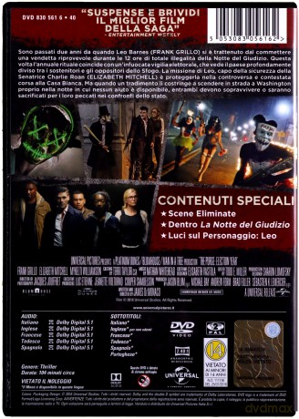 The Purge: Election Year (Noc oczyszczenia: Czas wyboru) [DVD]
