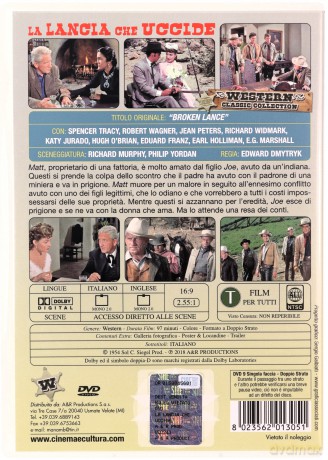 Broken Lance (Złamana lanca) [DVD]