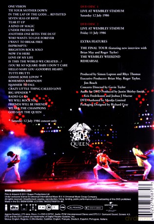 Queen: Live At Wembley Stadium (Polska cena) [2DVD]